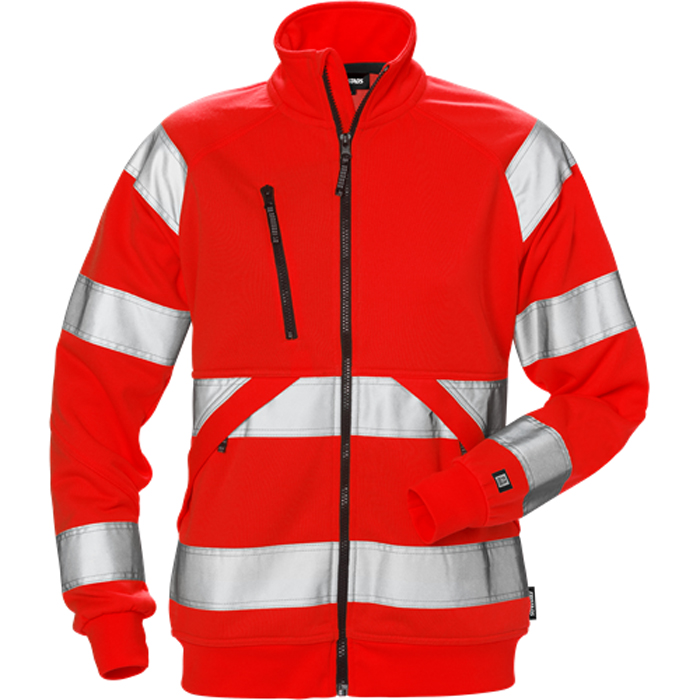 Sweatshirtjacka Fristads Varsel 7427 SHV Klass 3 Dam