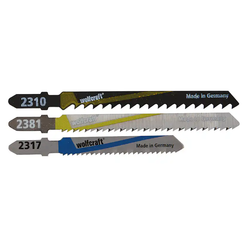 Sticksågblad Wolfcraft Nybörjarset HCS 3 st