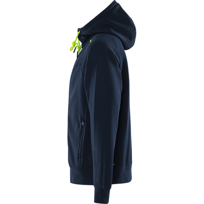 Sweatshirt-jacka Fristads med huva 7550 GSM