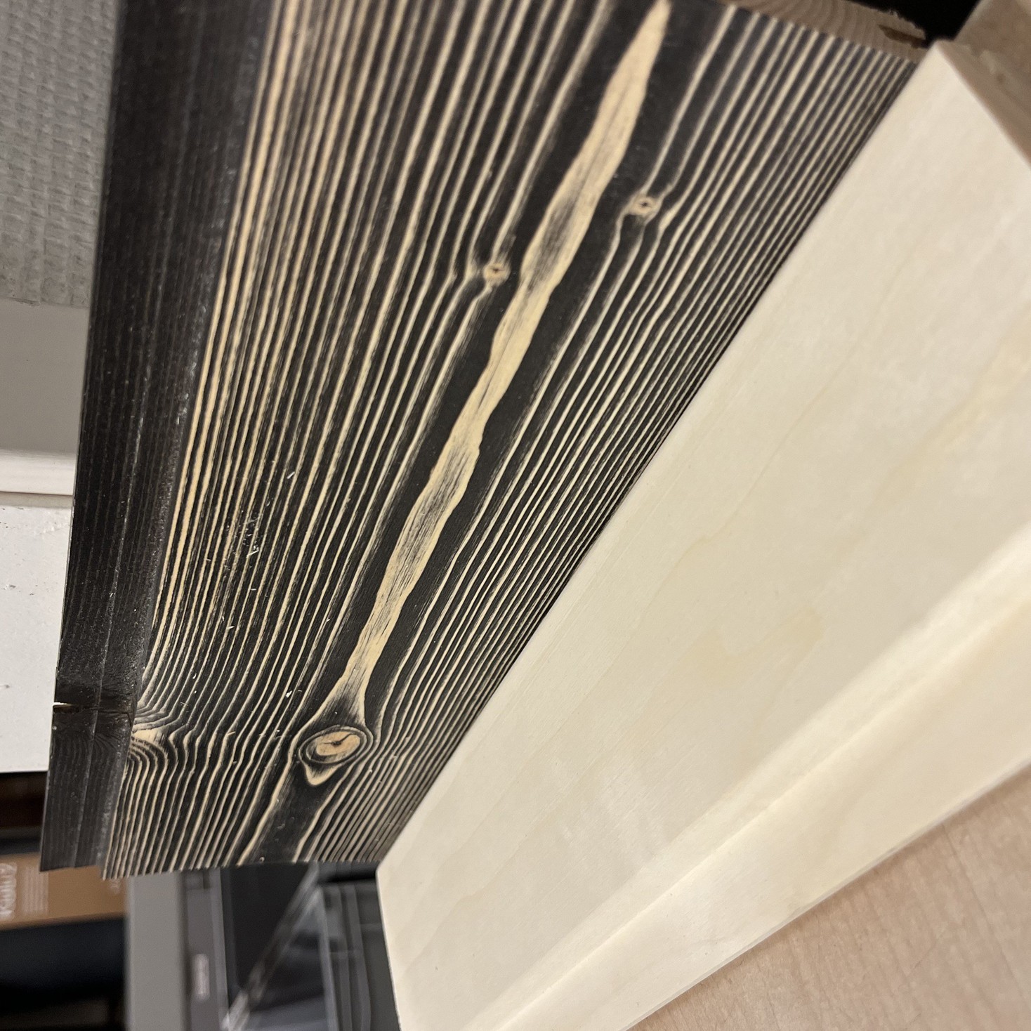 Bastupanel Sauna Sweden Borstad Gran14x120x2370mm 6st/pkt