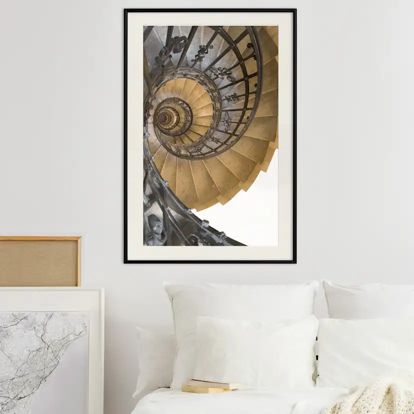 Poster Artgeist Affisch Architectural Snail