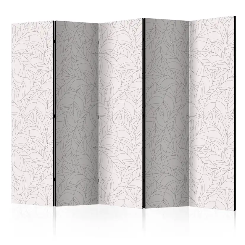 Rumsavdelare Skärmvägg Arkiio Colourless Leaves II 225x172 cm
