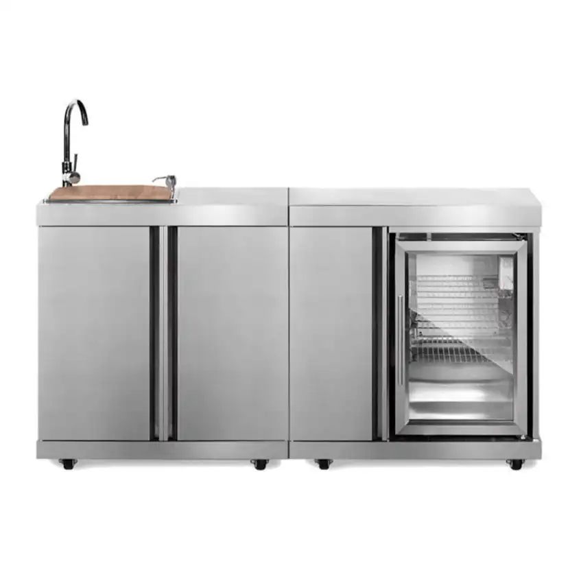 Modul Myoutdoorkitchen Kyl & Diskbänk Duopaket
