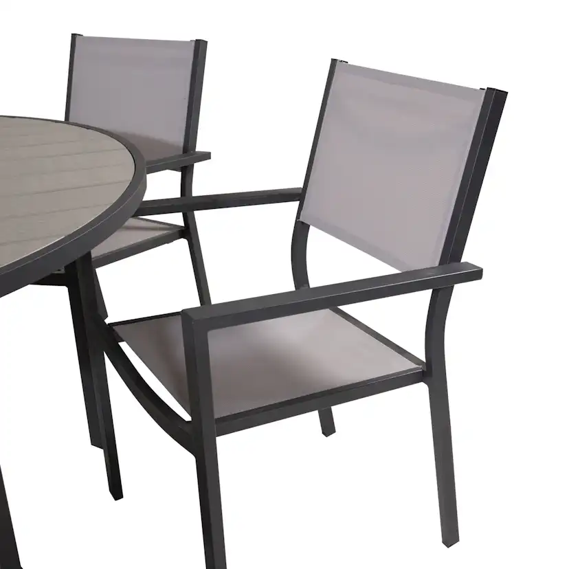 Matgrupp Venture Home Pincy Ø140 med 6 Copacabana Matstolar