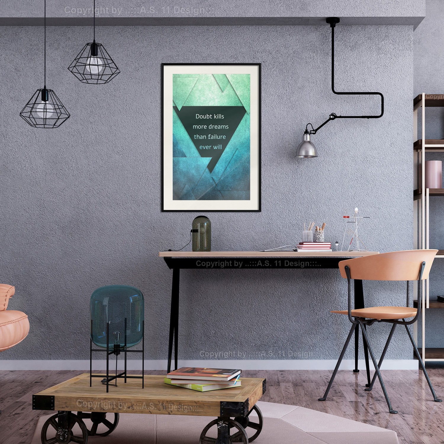 Poster Artgeist Affisch Believe in Dreams