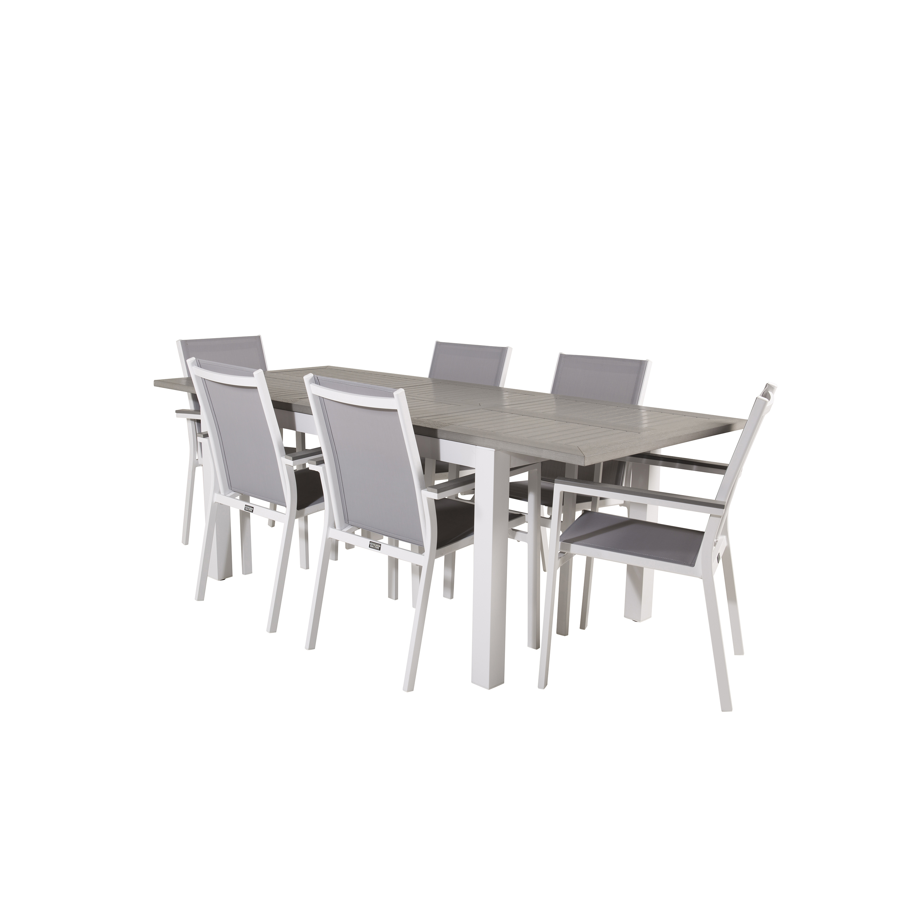 Matgrupp Venture Home Aleyna 160/240 med 6 Pincy Stolar