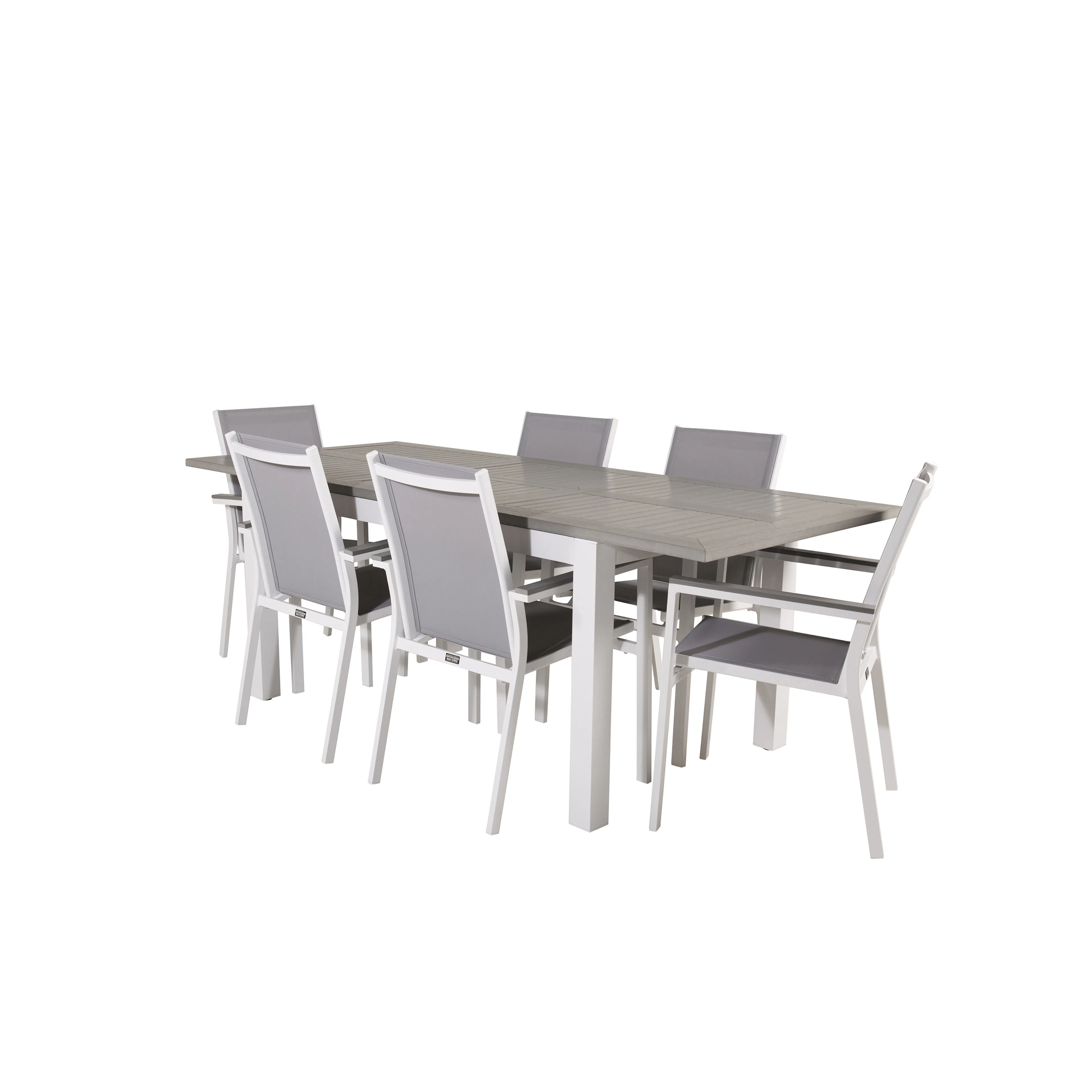 Matgrupp Venture Home Aleyna 160/240 med 6 Pincy Stolar