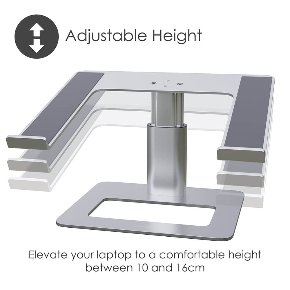 Laptopställ Desire2 Vertikalt Justerbart till Bärbar Dator