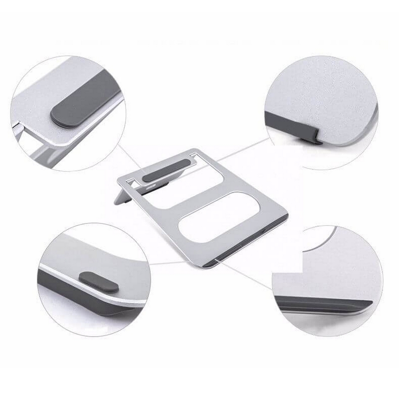 Laptopställ Desire2 Portabelt Silver