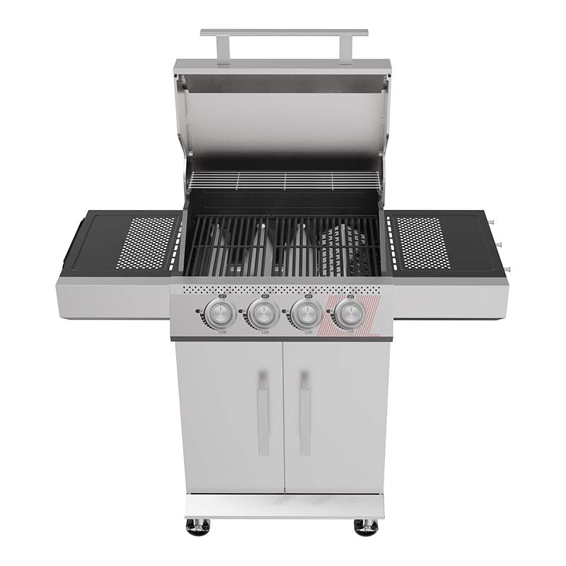 Gasolgrill Bluegaz Z40 Rostfritt Stål 3 Brännare & Sizzle Burner