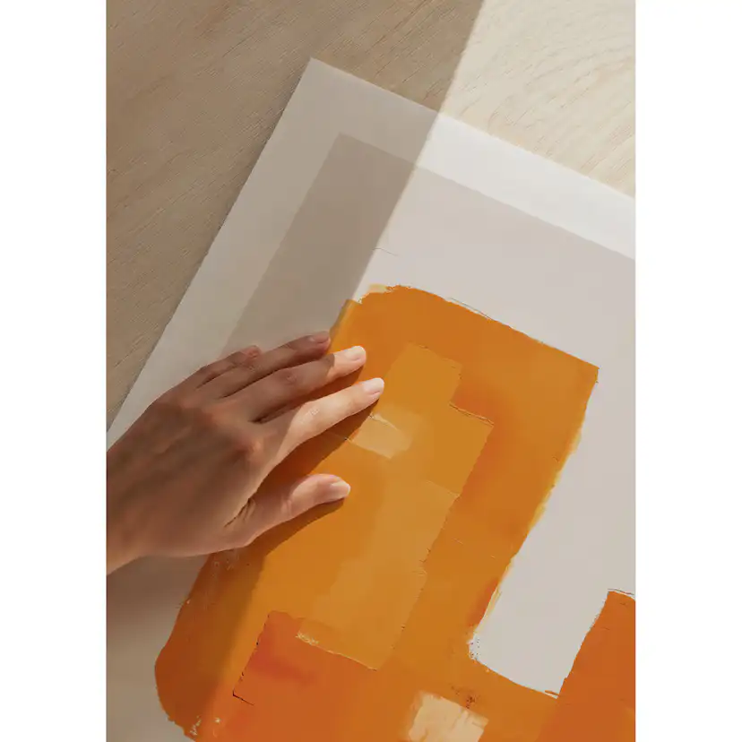 Poster Gallerix Amber Abstraction