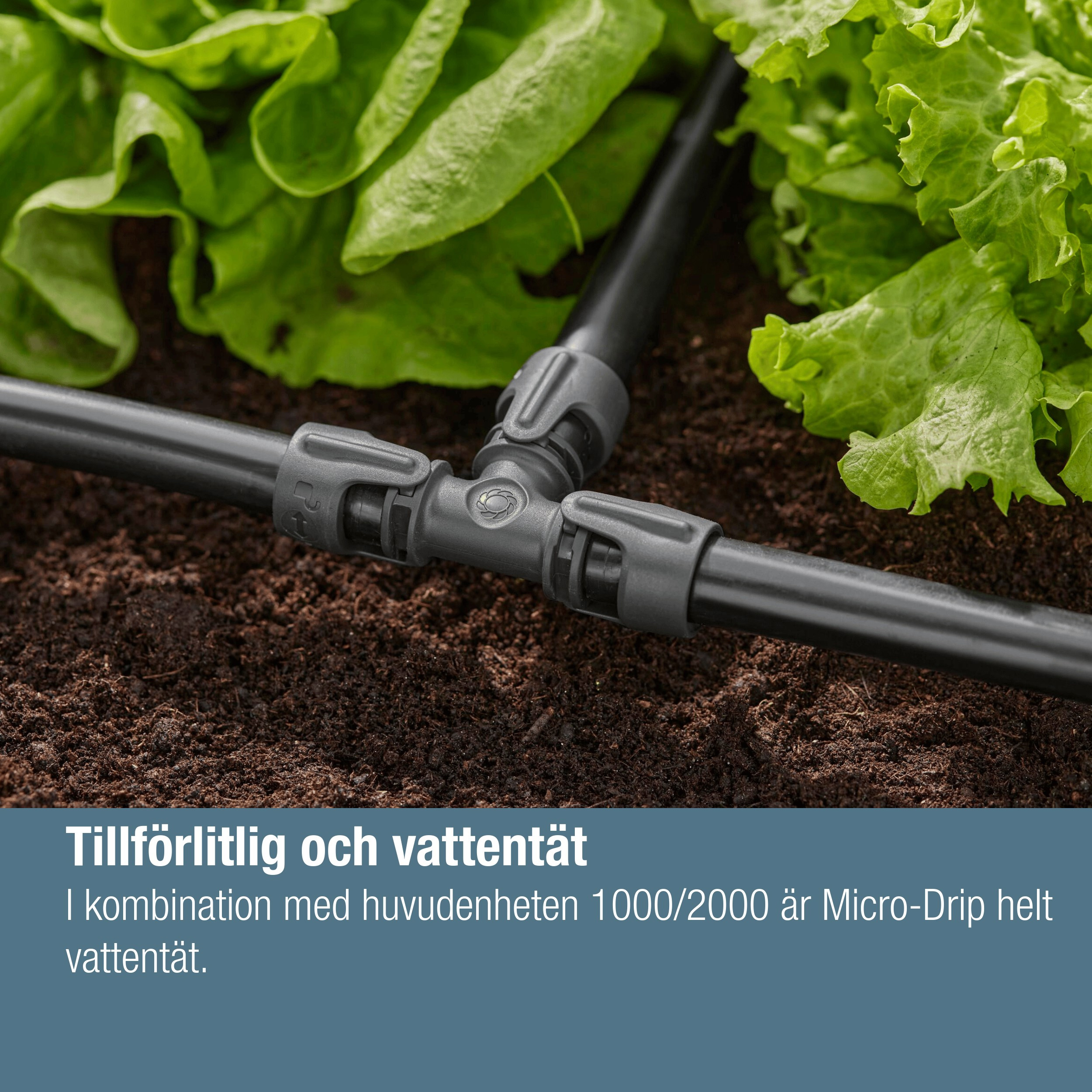 T-koppling Gardena Micro-Drip 13 mm (1/2")