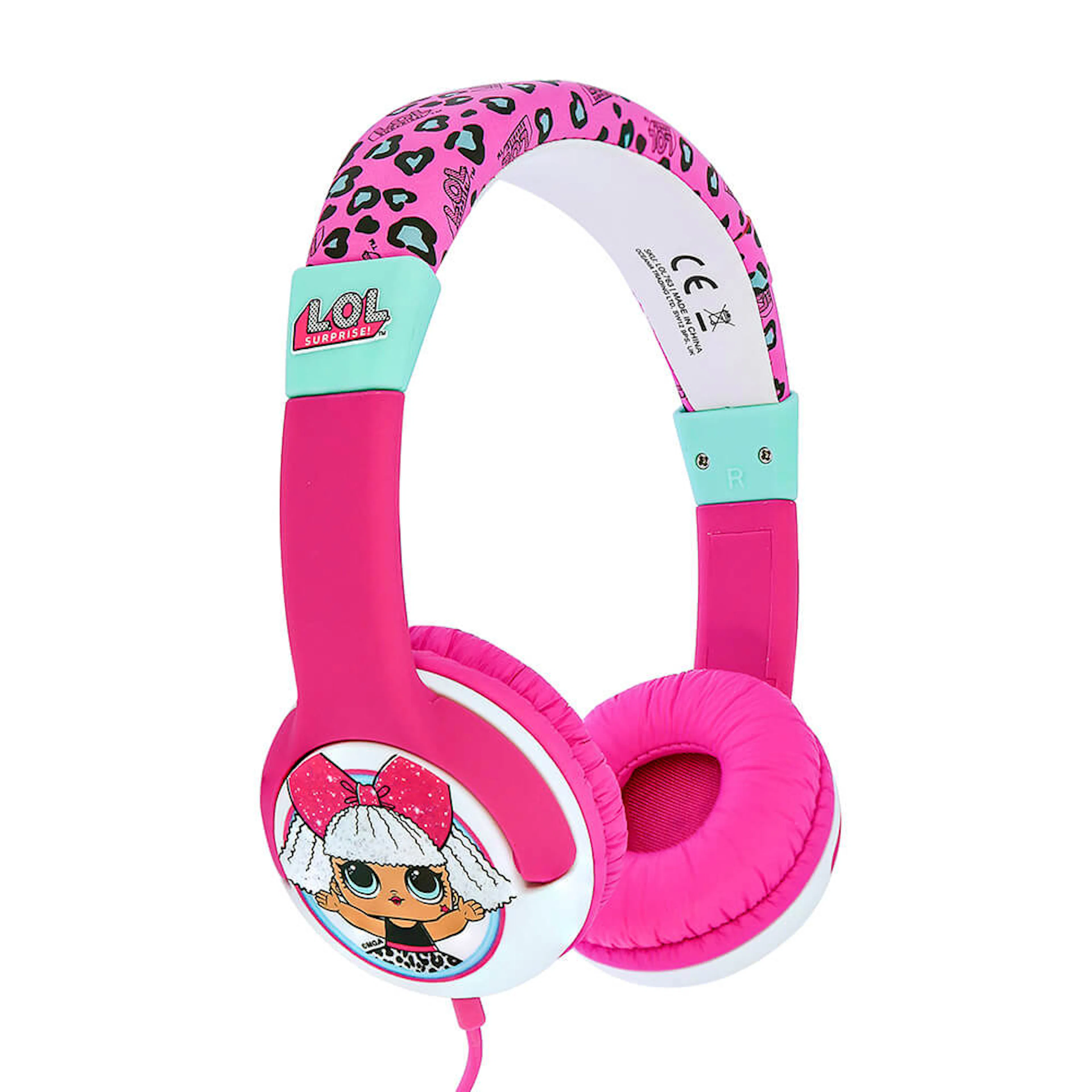 Hörlur LOL Junior On-Ear 85dB Surprise