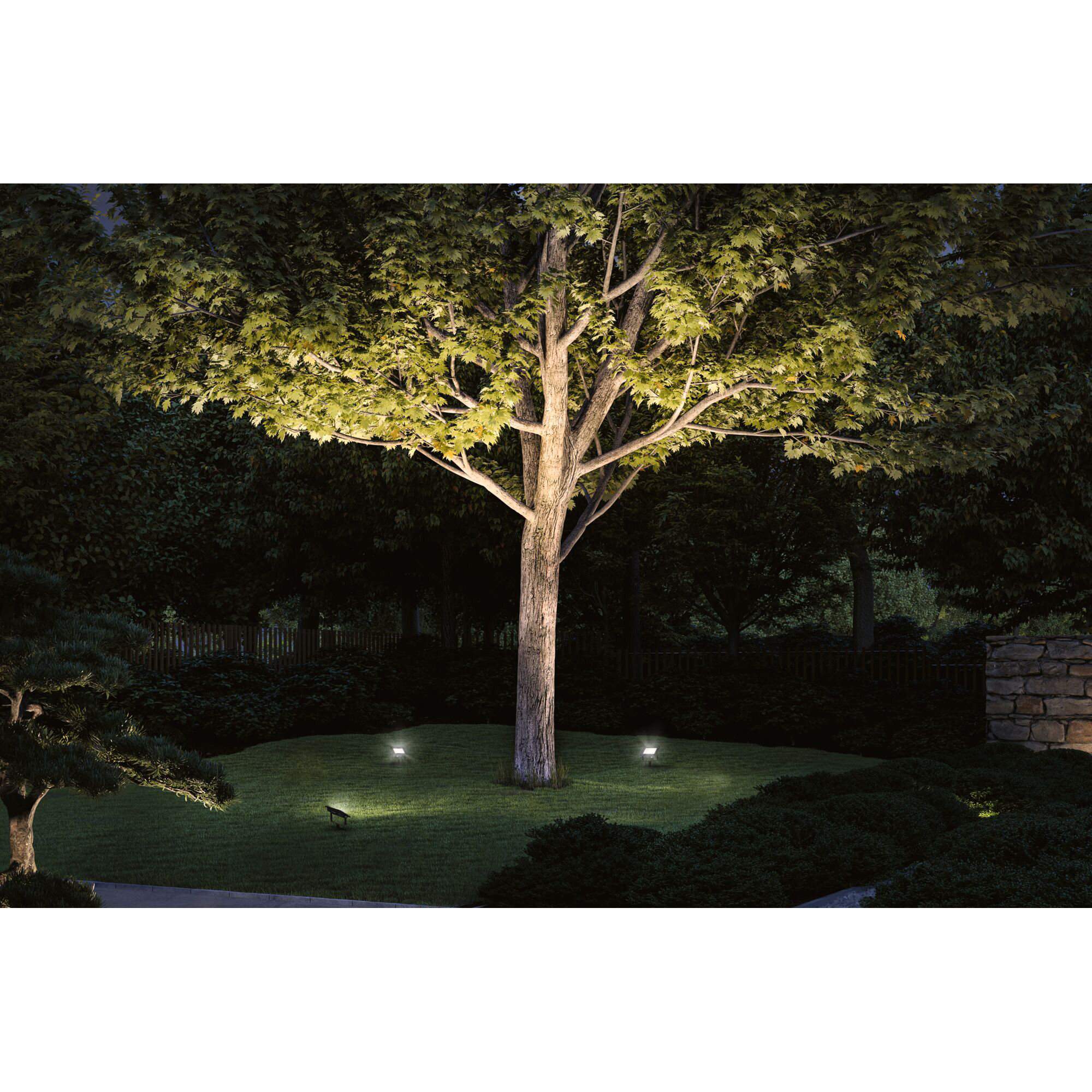 Spotlight Paulmann Flood Plug & Shine LED IP65 24V Bredd: 160 mm