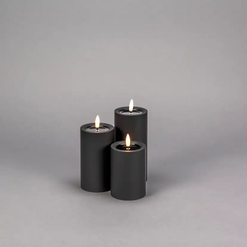 LED-Blockljus Gnosjö Konstsmide 12cm Utomhus
