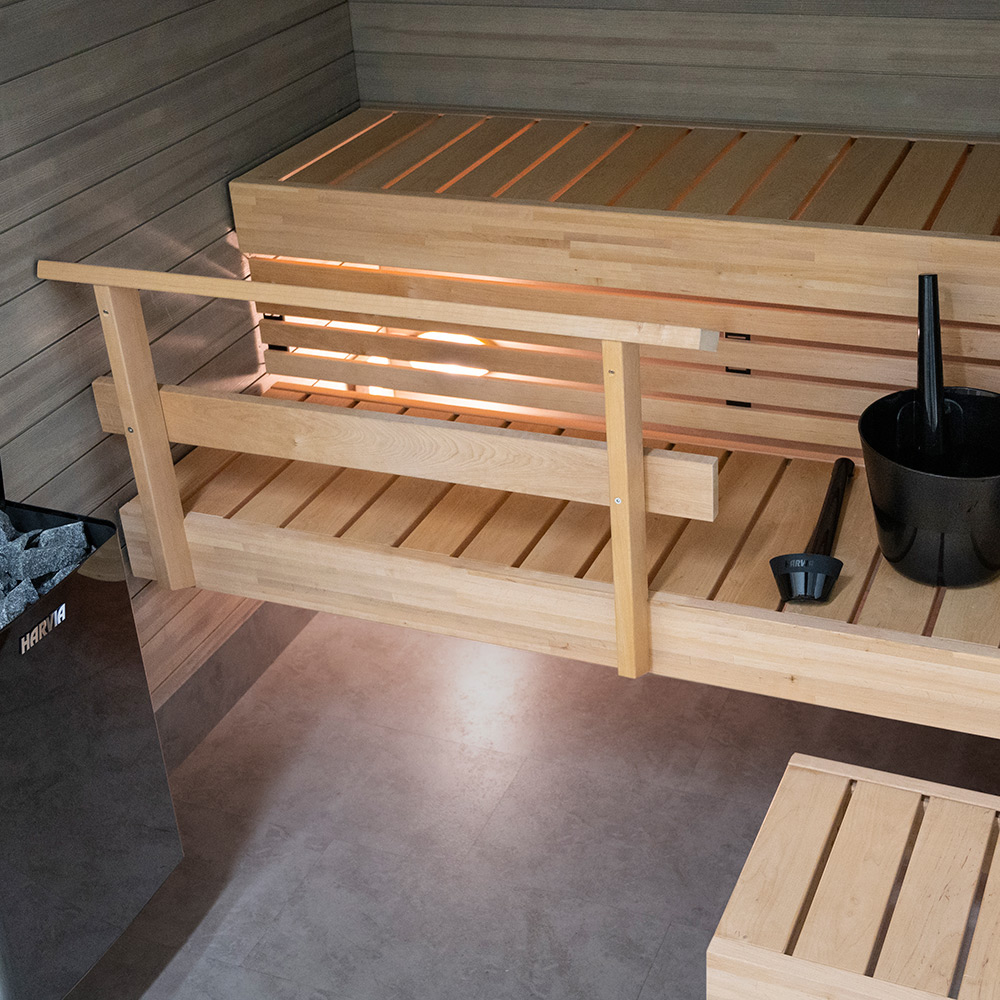 Bastuaggregat Harvia The Wall SW45 Svart
