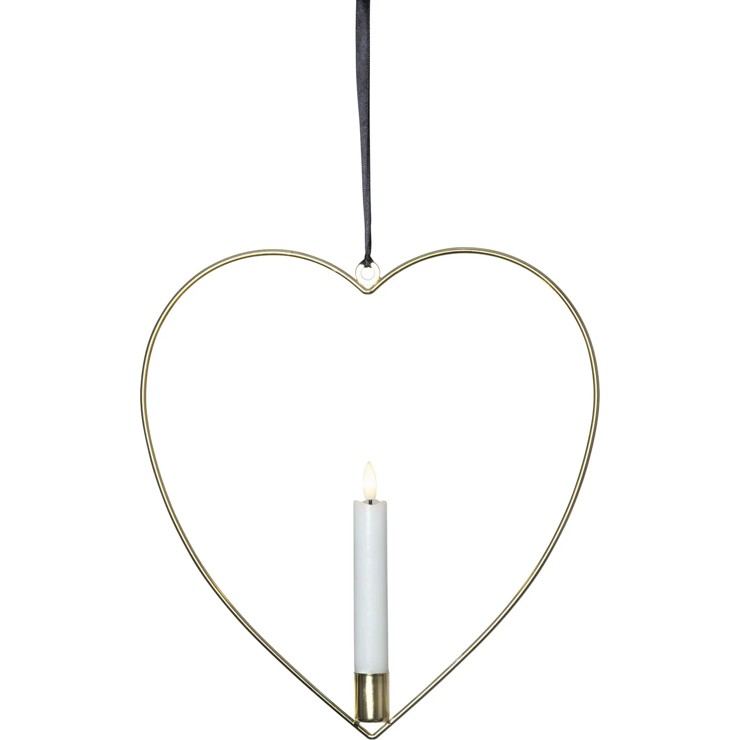 Inomhusdekoration Star Trading Flamme Heart Vägg