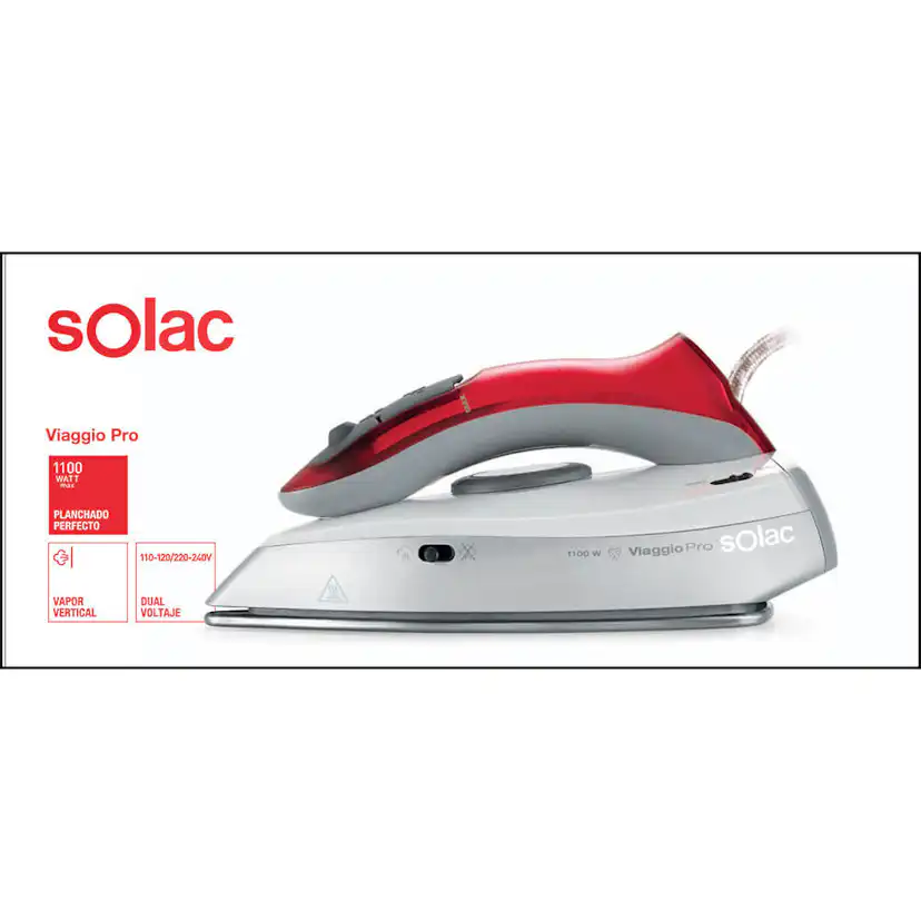 Reseångstrykjärn Solac Viaggio Pro