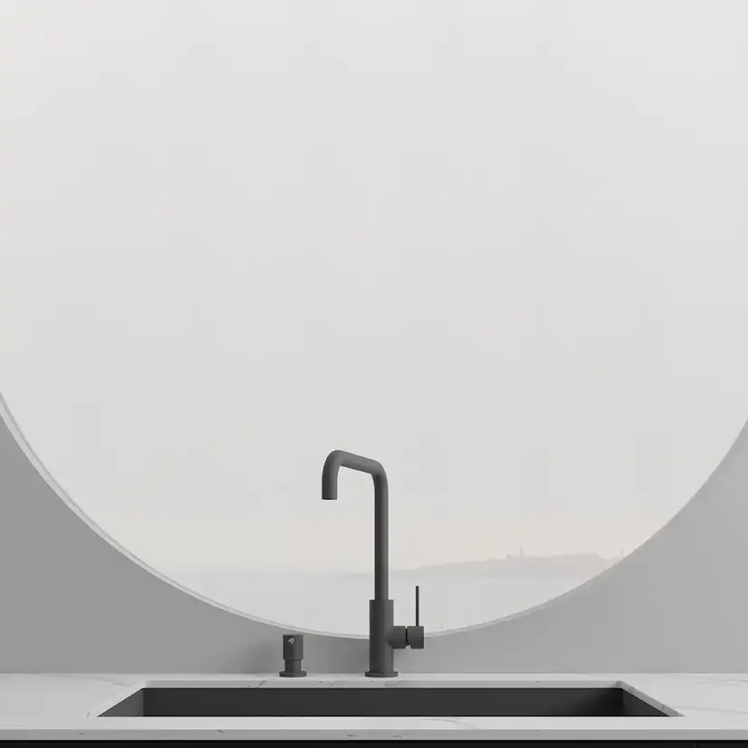Köksblandare Scandtap Steel Mood Rostfritt Stål