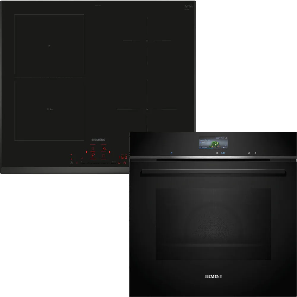 Ugn- och Hällpaket Siemens HB776G3B2S + ED651HSC1E