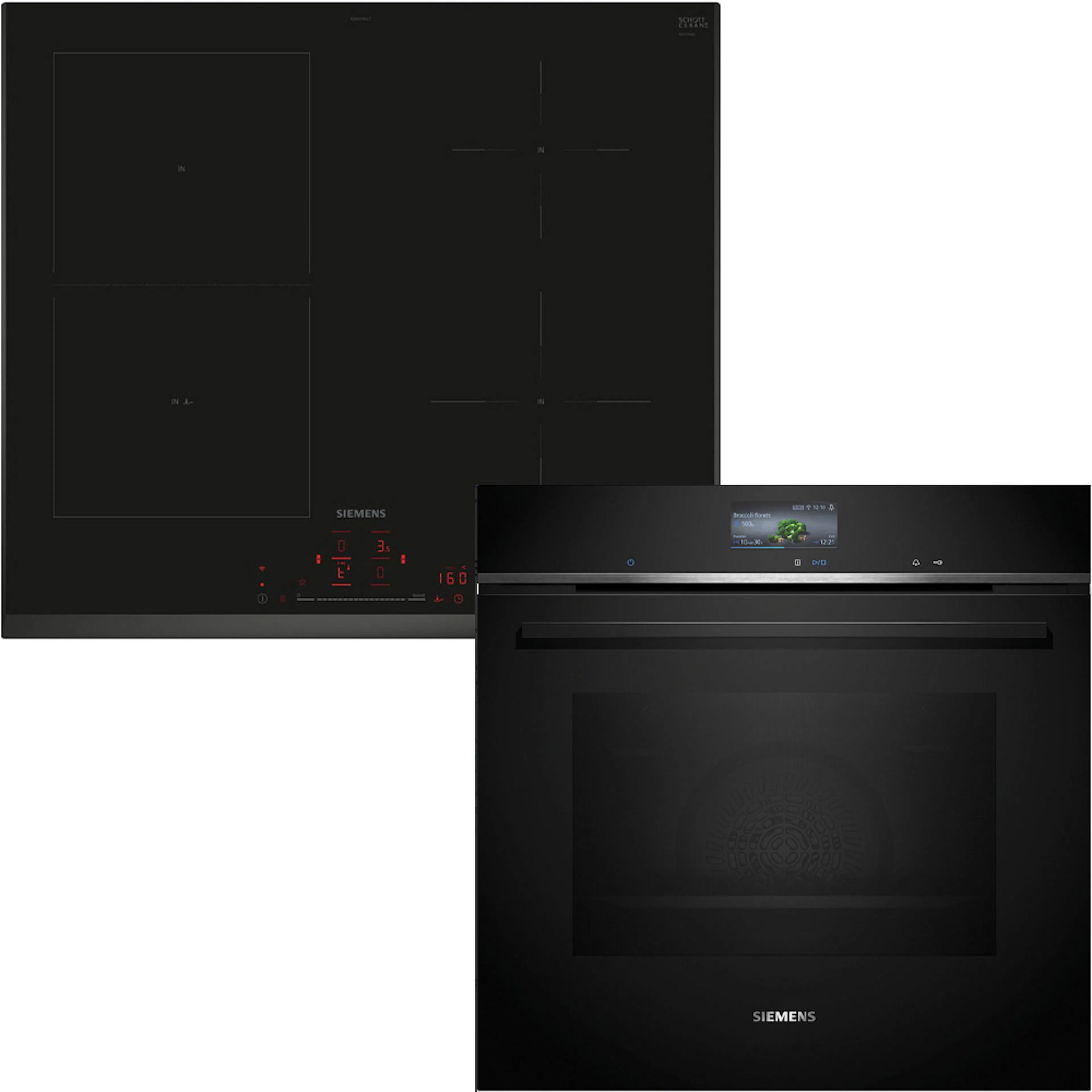 Ugn- och Hällpaket Siemens HB776G3B2S + ED651HSC1E