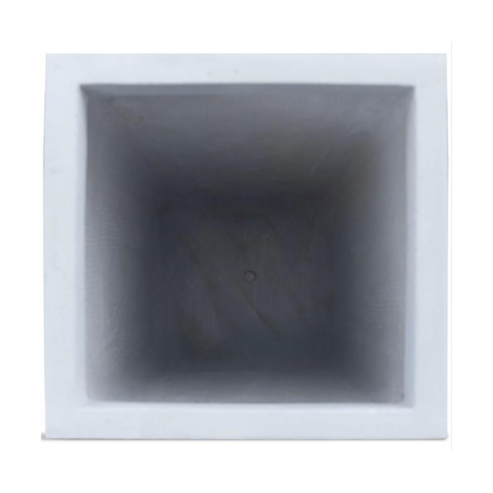 Kruka Lyfco Fyrkantig Hög Ljusgrå