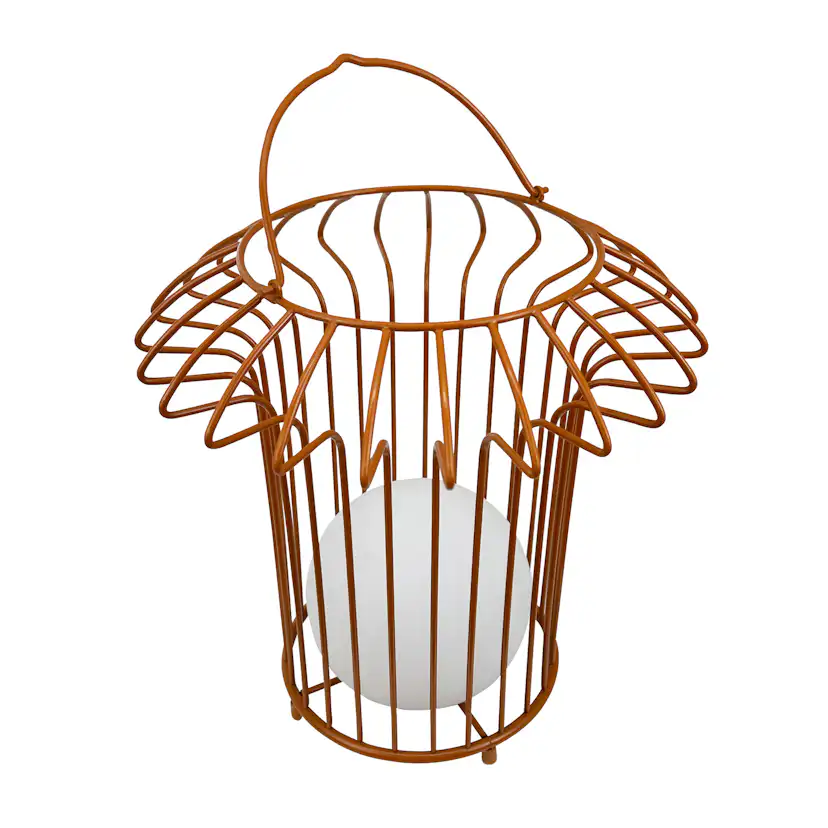 Solcellslampa Dyberg Larsen Basket LED-Lykta