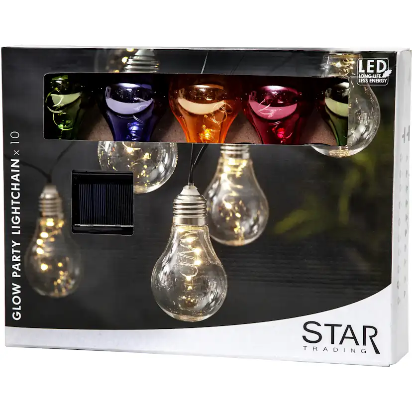 Solcells-ljusslinga Star Trading Glow