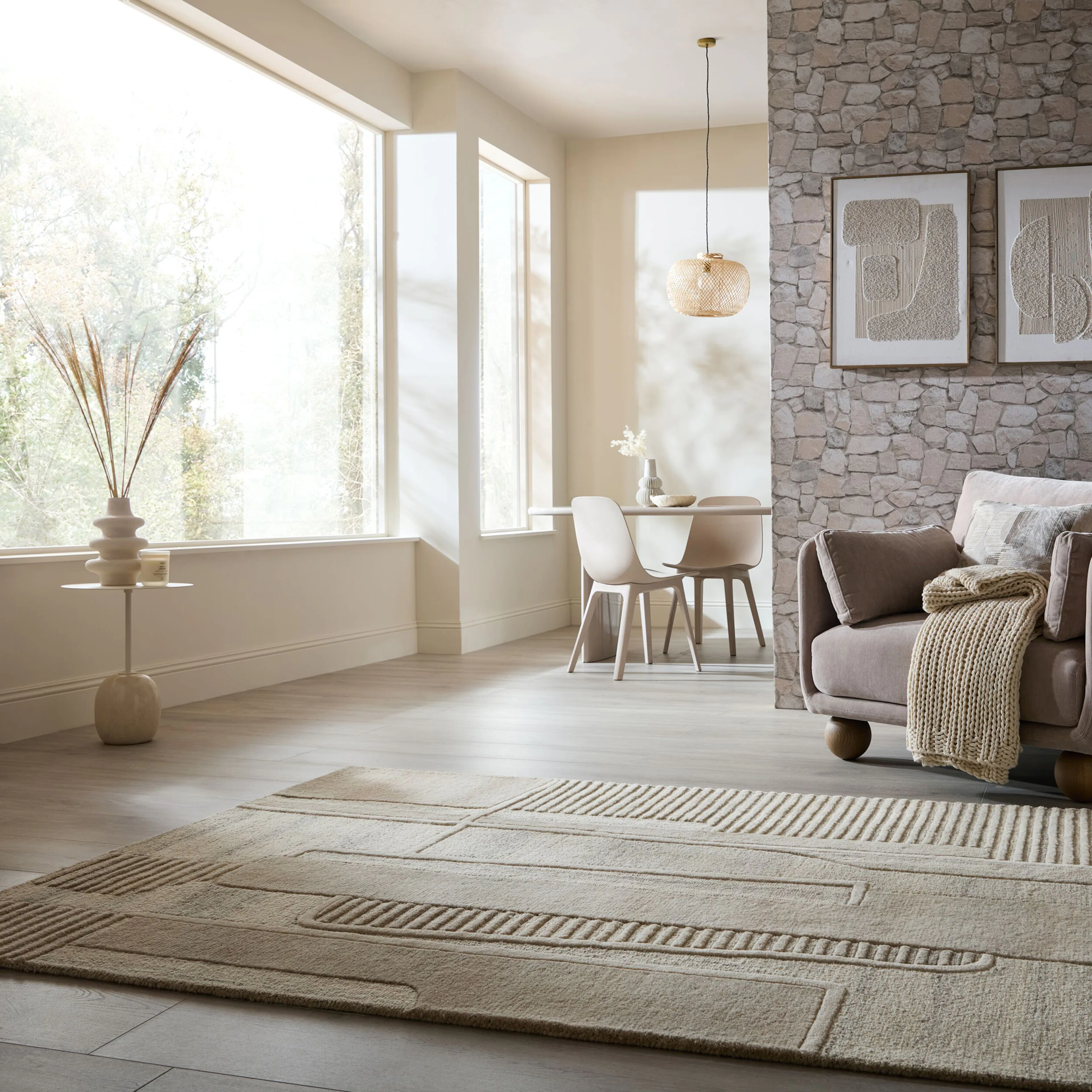 LIRA WOOL NATURAL 200X300 200X300