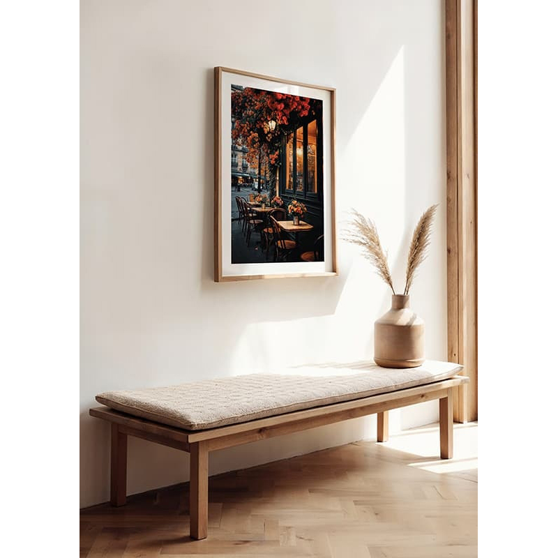 Poster Gallerix Café En Fleurs Paris