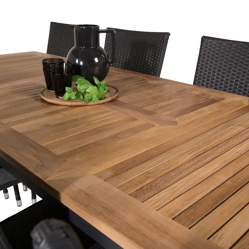 Matgrupp Venture Home Perla 160/240 med 8 Asta Stolar