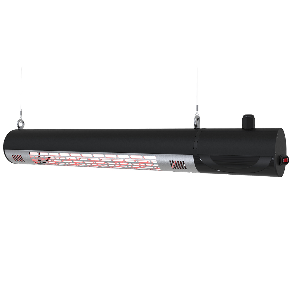 Terrassvärmare Hortus Vägg 1500 W GT inkl. Fjärrkontroll