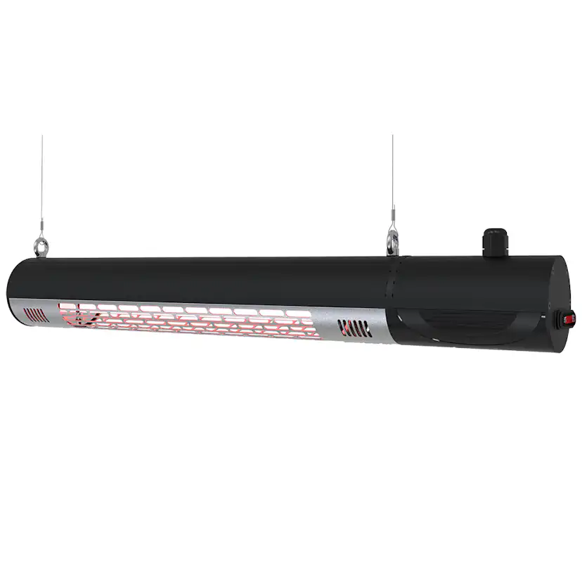 Terrassvärmare Hortus Vägg 1500 W GT inkl. Fjärrkontroll