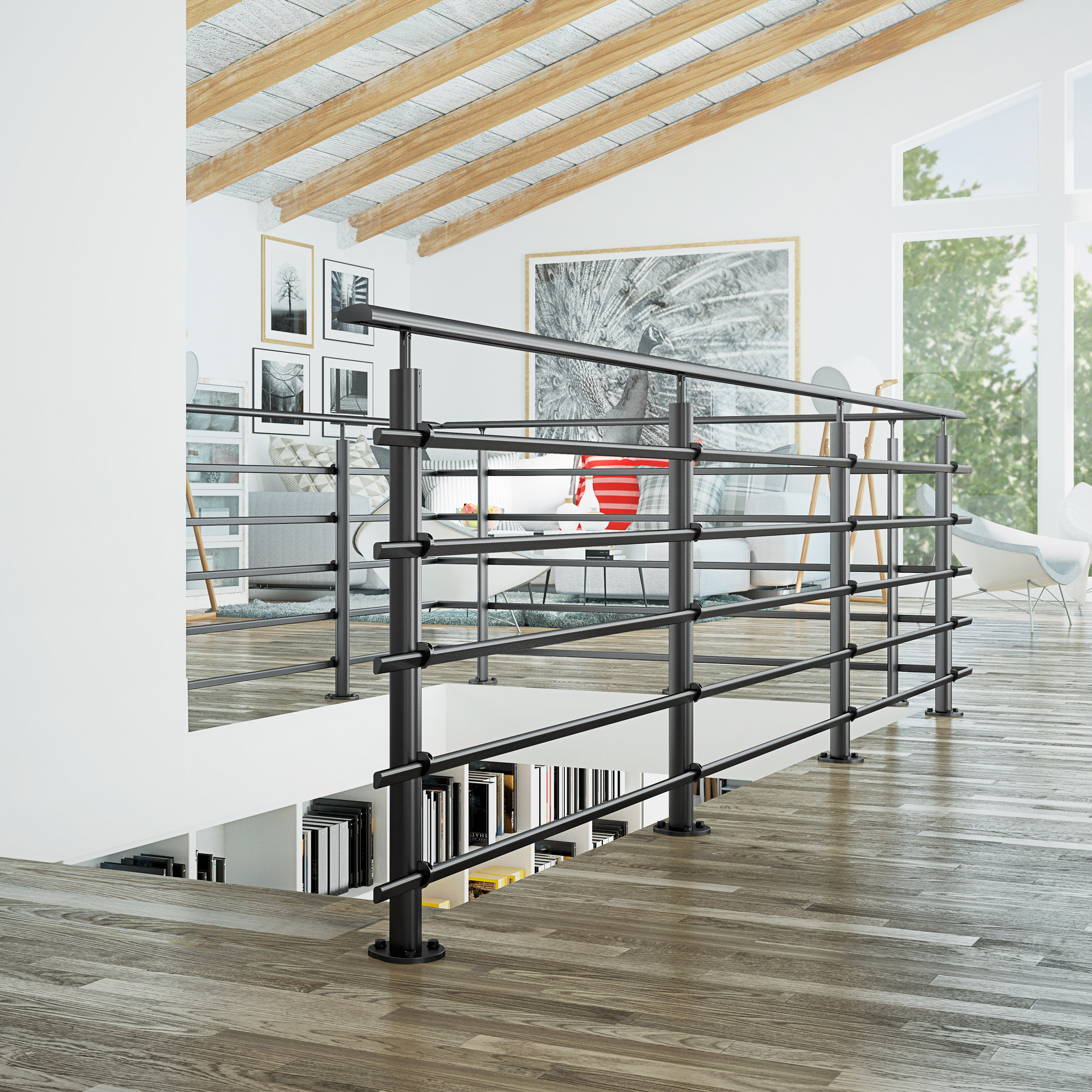 Räcke Dolle Pure Golvmonterat