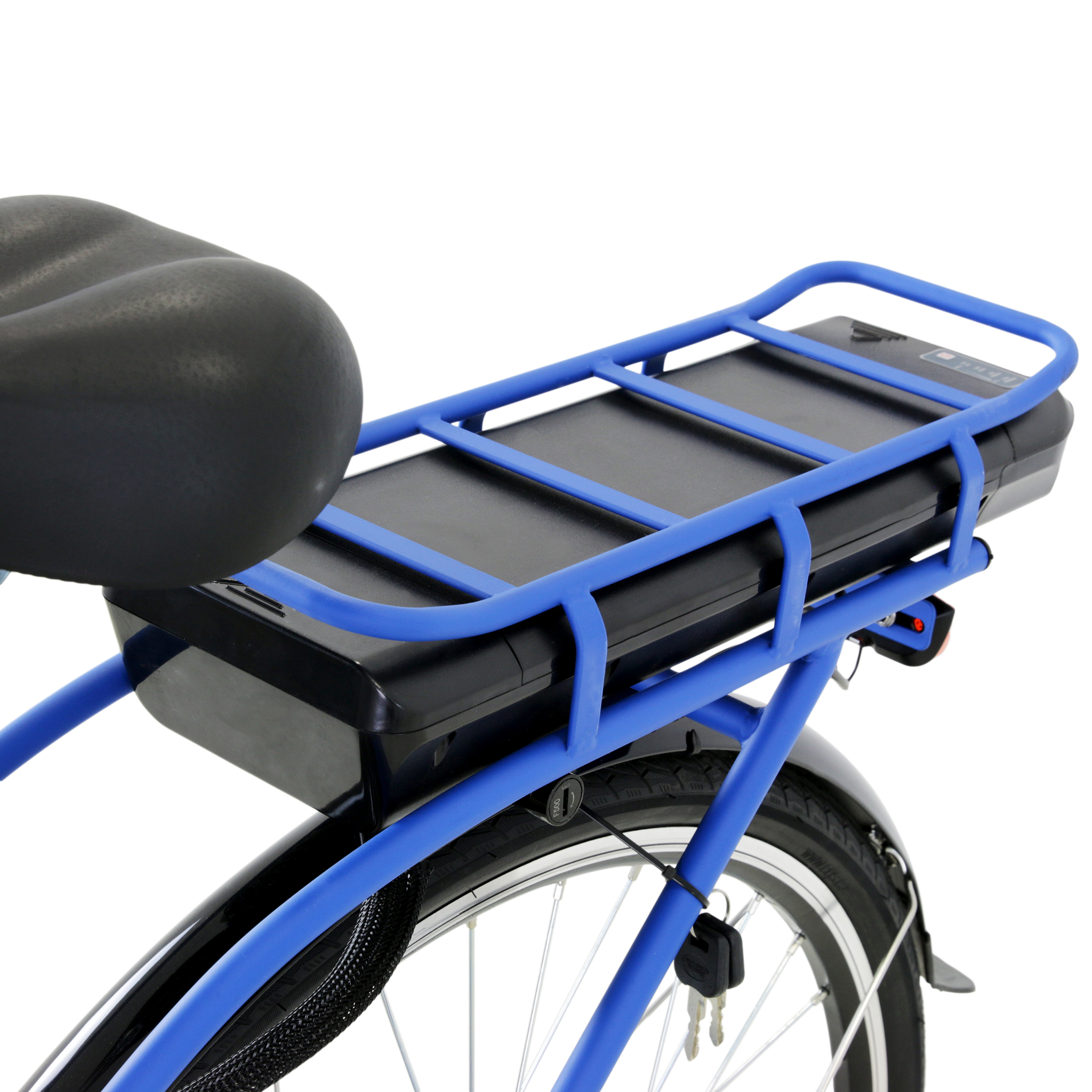 Elcykel Lyfco Dam 28" med Cykeldator Blå