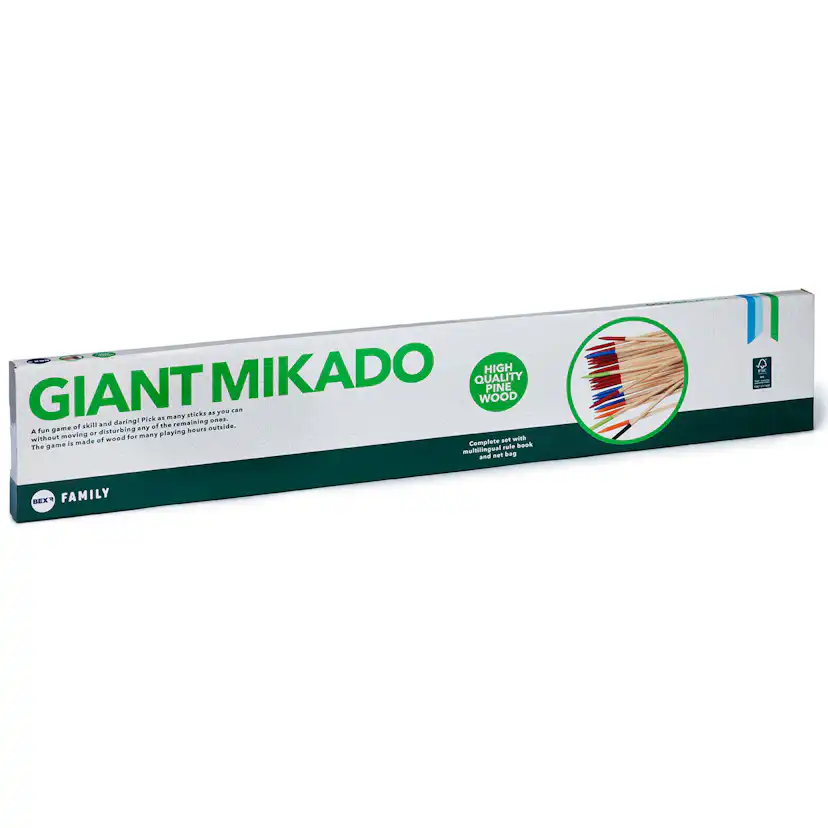 Plockepinn Bex Mikado Family Trädgårdsspel