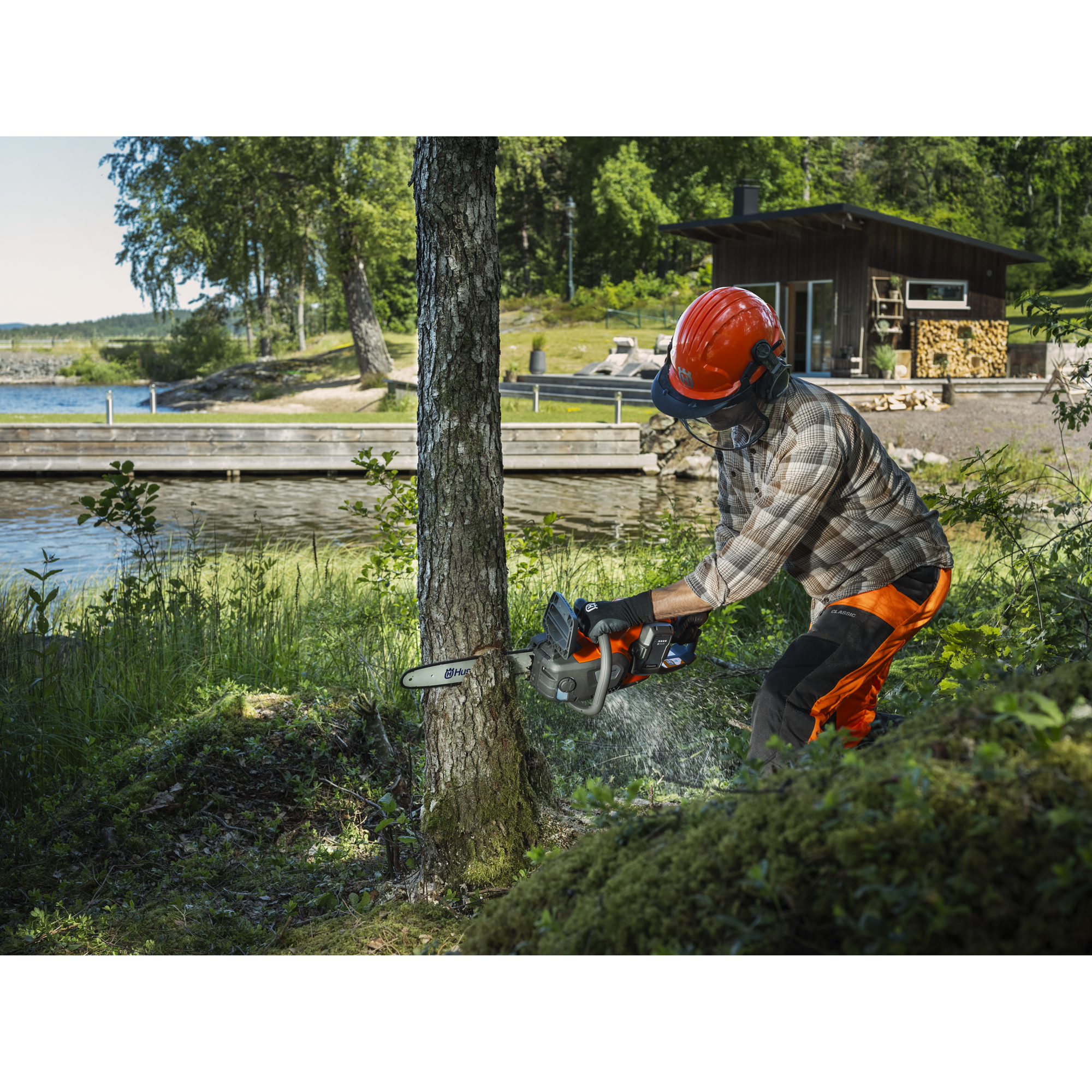 Motorsåg Husqvarna 230i Med Batteri & Laddare