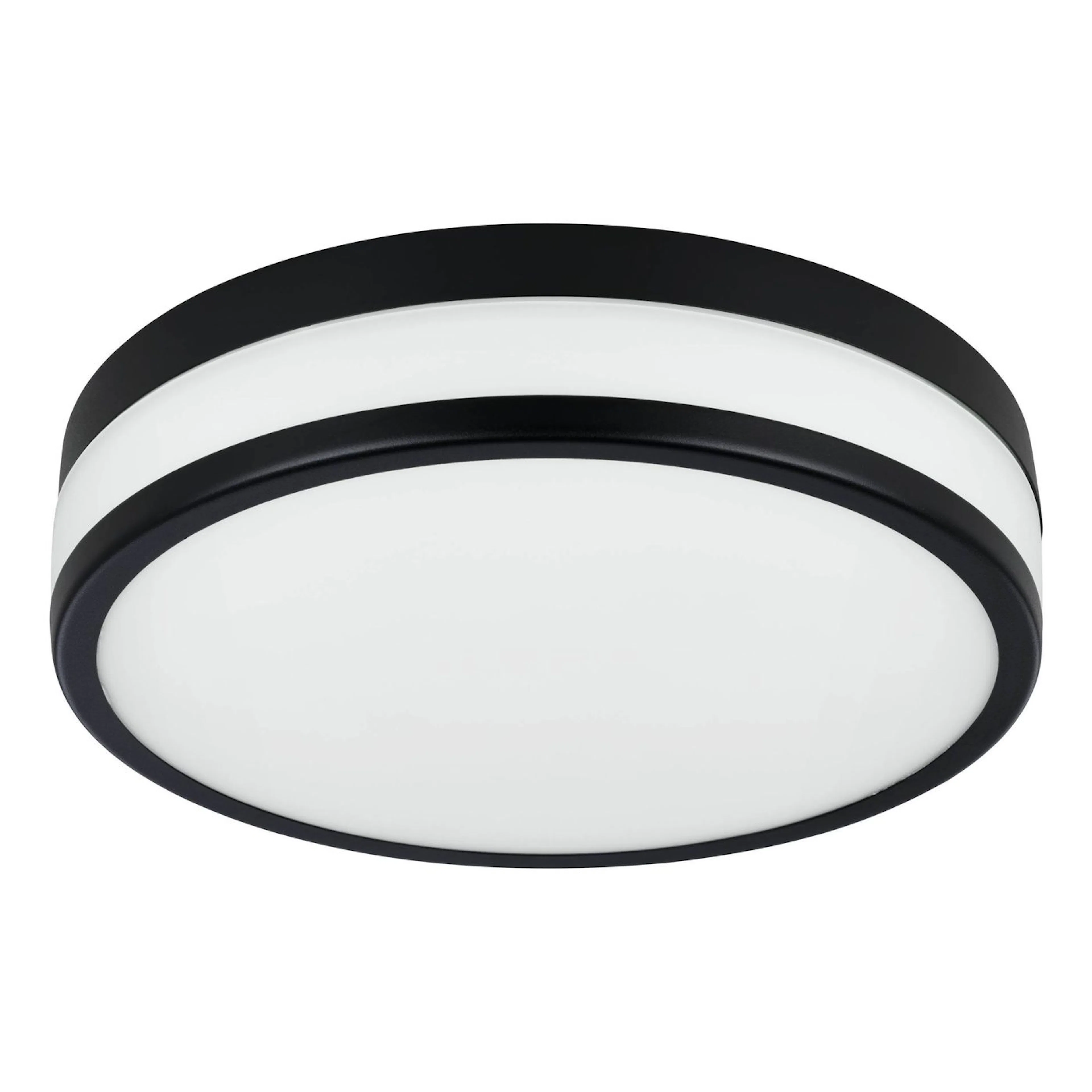 Vägg-/Taklampa Eglo Led Palermo 295 mm, Svart/Vit