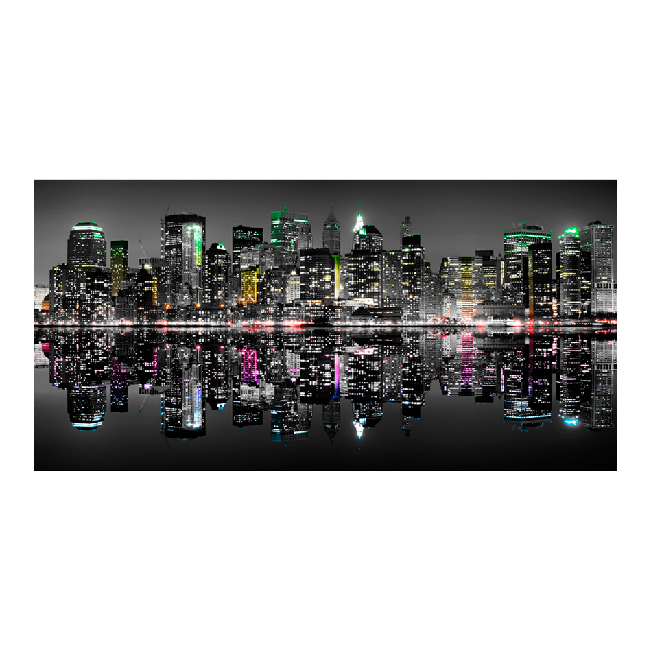 Fototapet XXL Arkiio NYC En plats där drömmar är gjorda av 550x270 cm