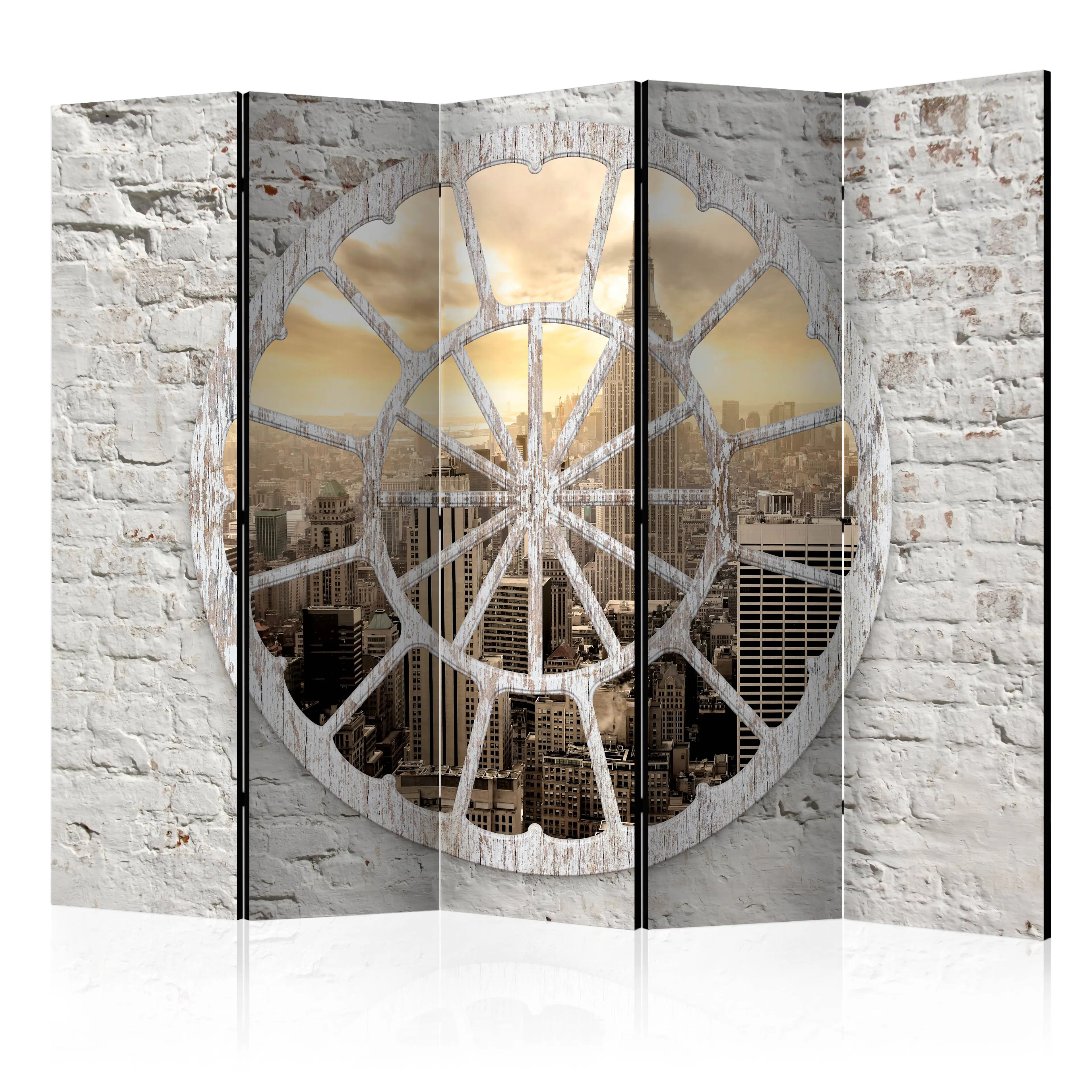 Rumsavdelare Skärmvägg Arkiio New York A View through the Window II 225x172 cm