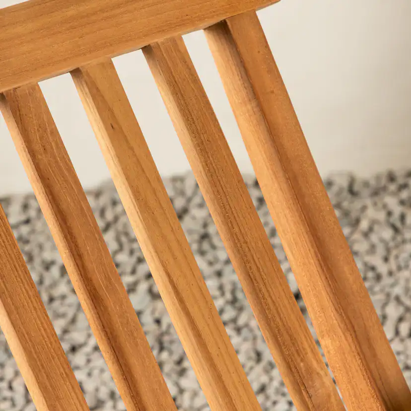 Fåtölj Venture Home Kenya Teak Fällbar