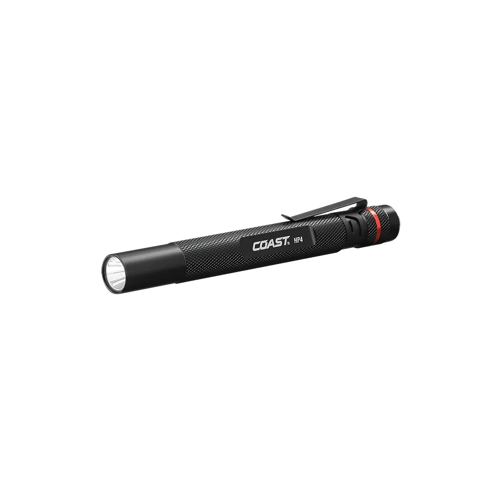 COAST HP4 Ficklampa (100 lumen) Svart - i presentask Svart