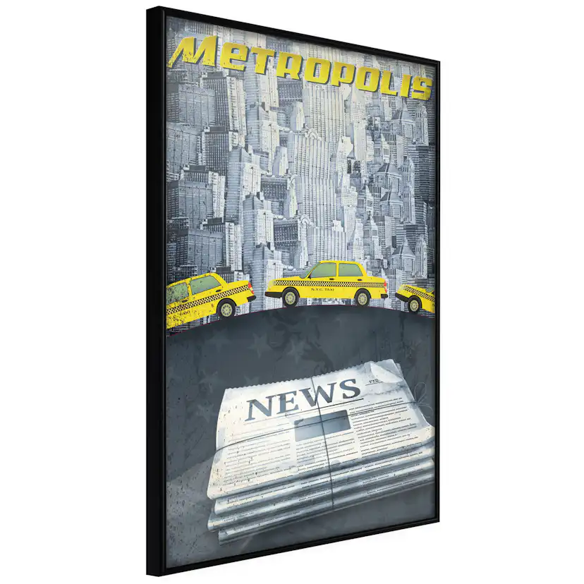 Poster Artgeist Affisch Metropolis