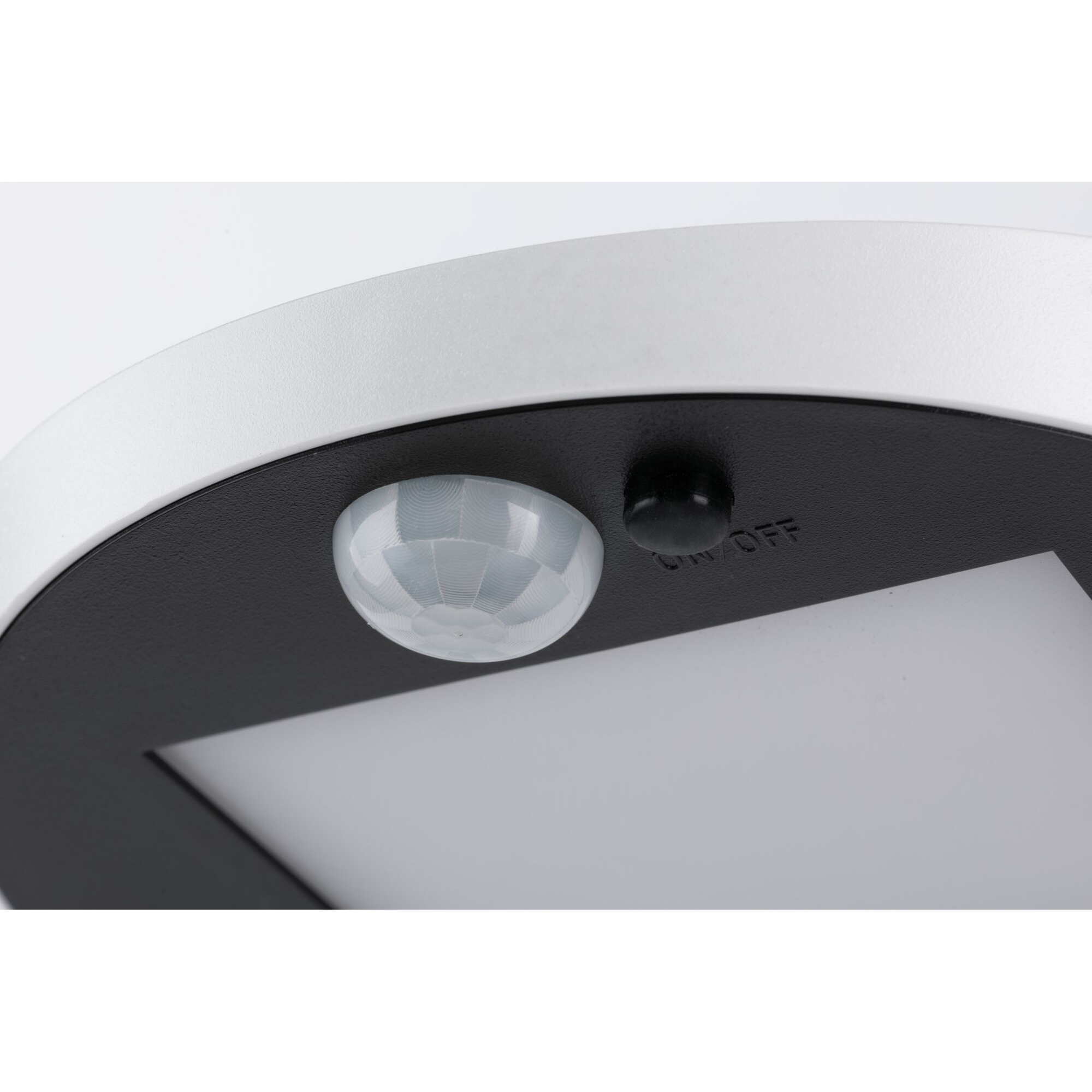 Fasadbelysning Solcell Paulmann Ryse LED med Rörelsesensor IP44 Färg: Vit