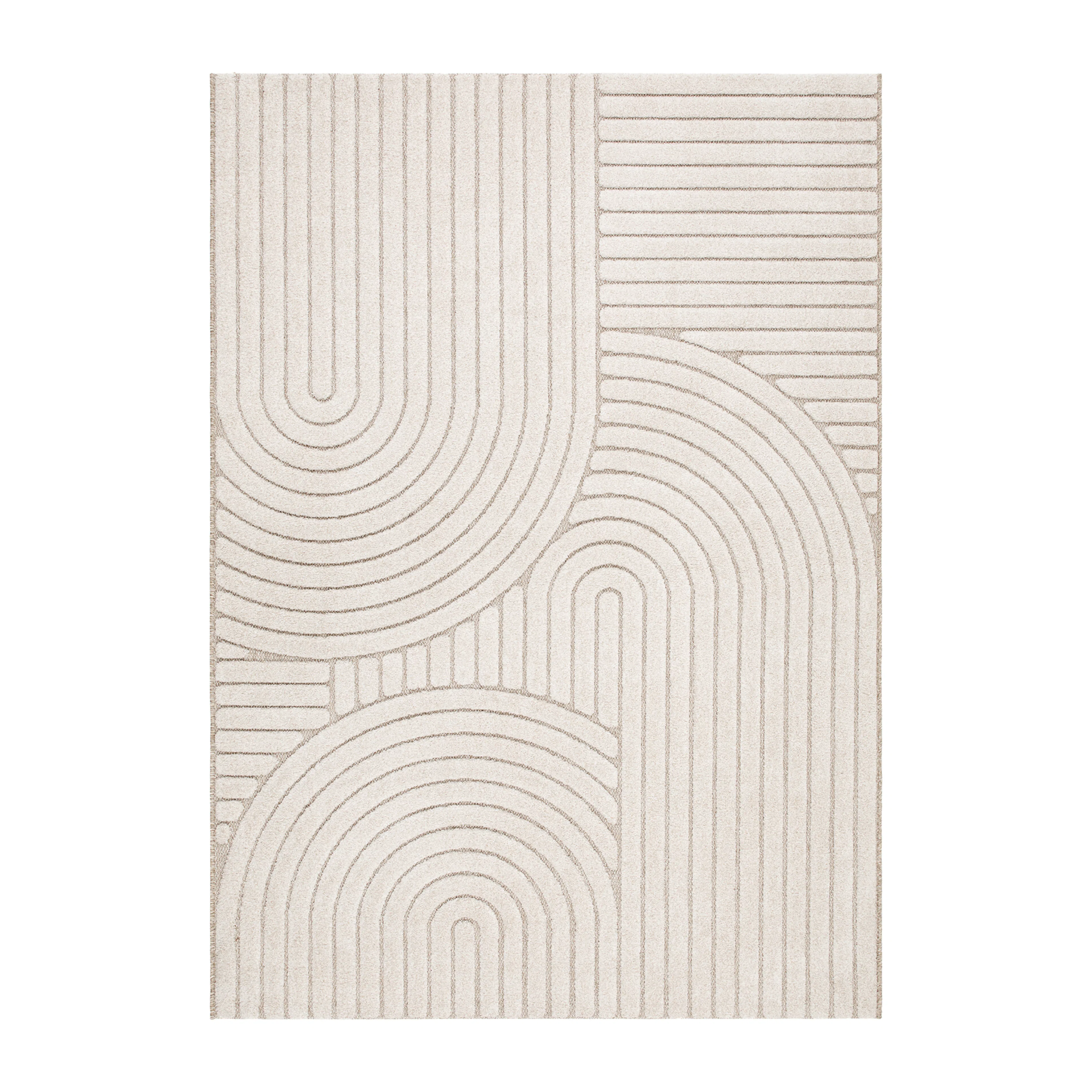 Ryamatta KM Carpets Nature Zen Modern Creme Naturvit