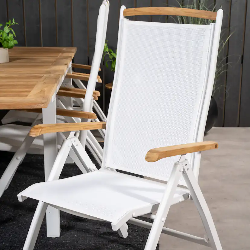 Matgrupp Venture Home Perla 160/240 med 8 Stolar