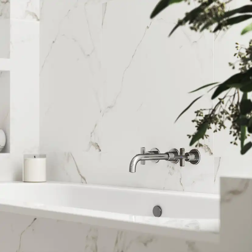 Klinker Carrara Marmor Matt 60x60