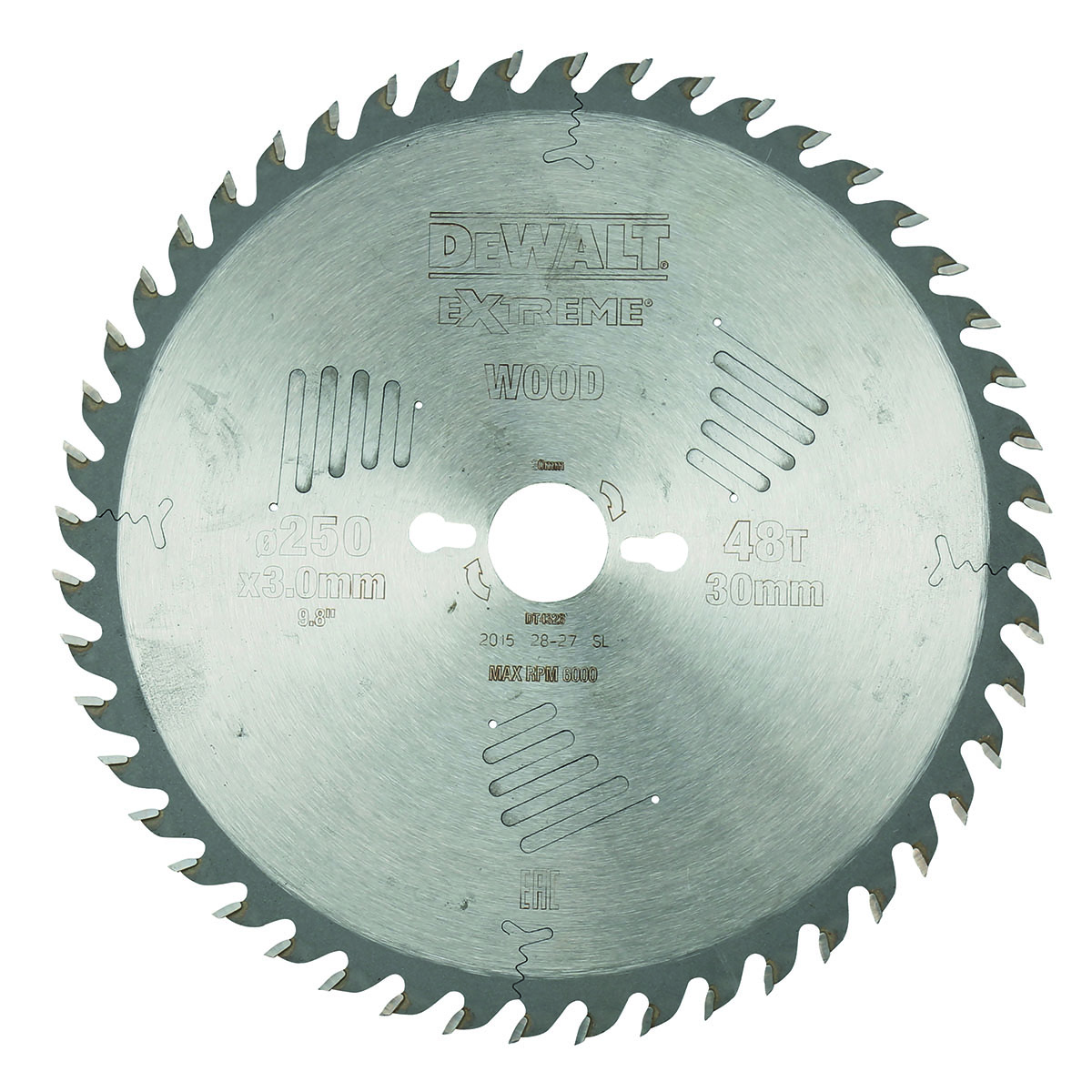Cirkelsågsklinga Dewalt DT4323 250x30 mm