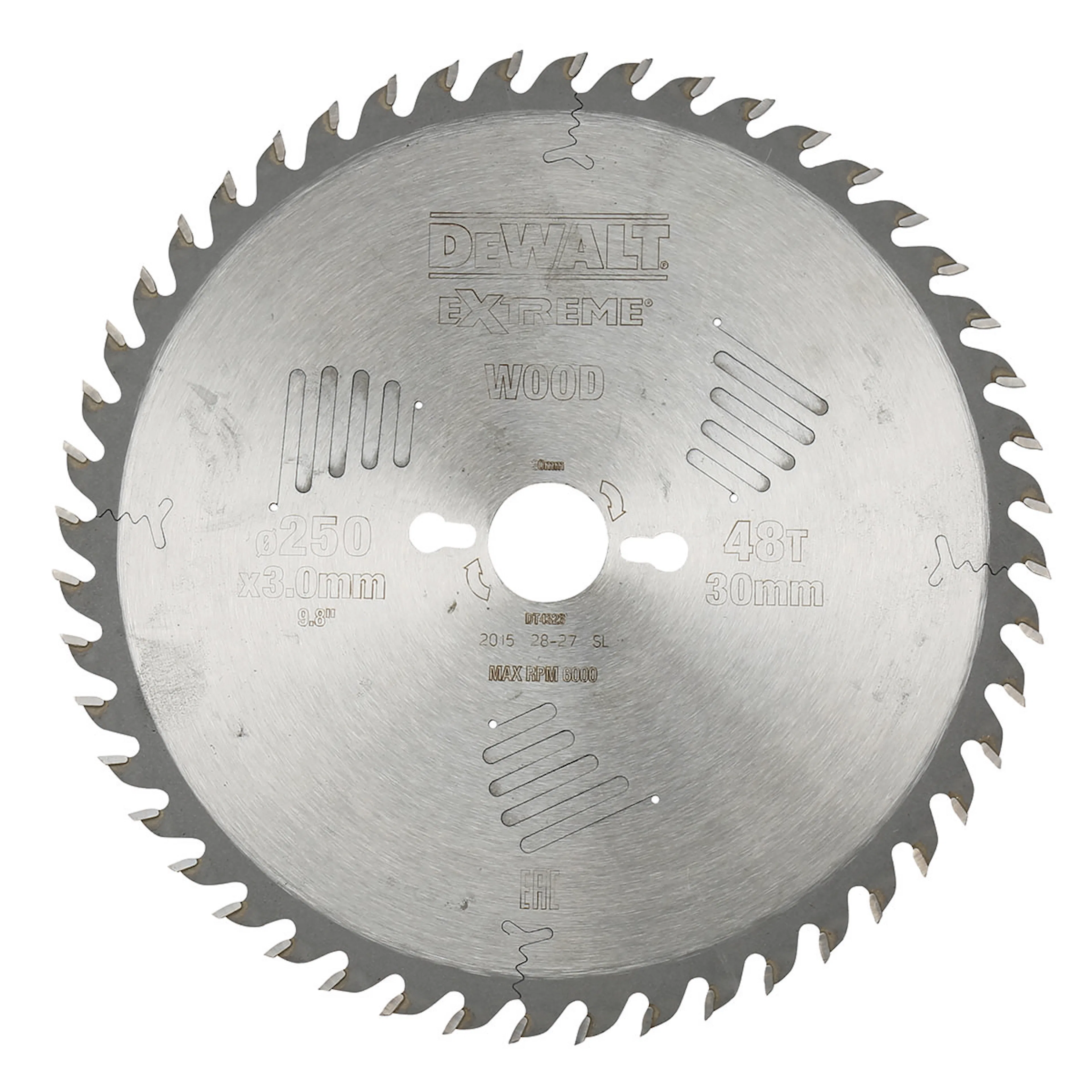 Cirkelsågsklinga Dewalt DT4323 250x30 mm