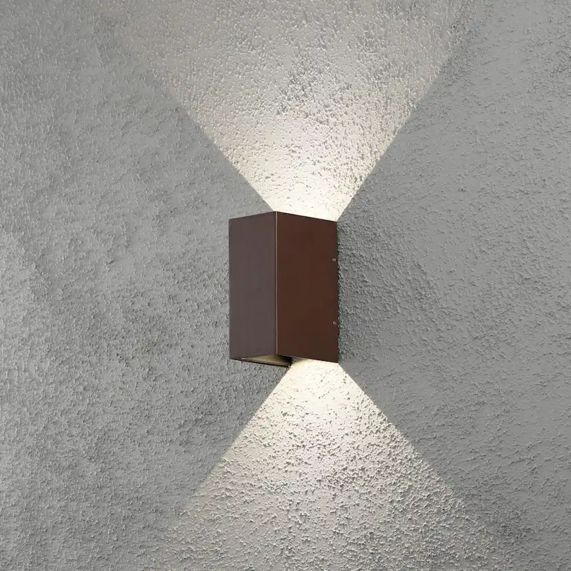 Vägglykta Gnosjö Konstsmide Cremona 2x3W High Power LED